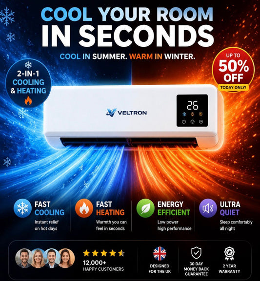 Multifunctional Wall Air Conditioner Portable 2-in-1 Air