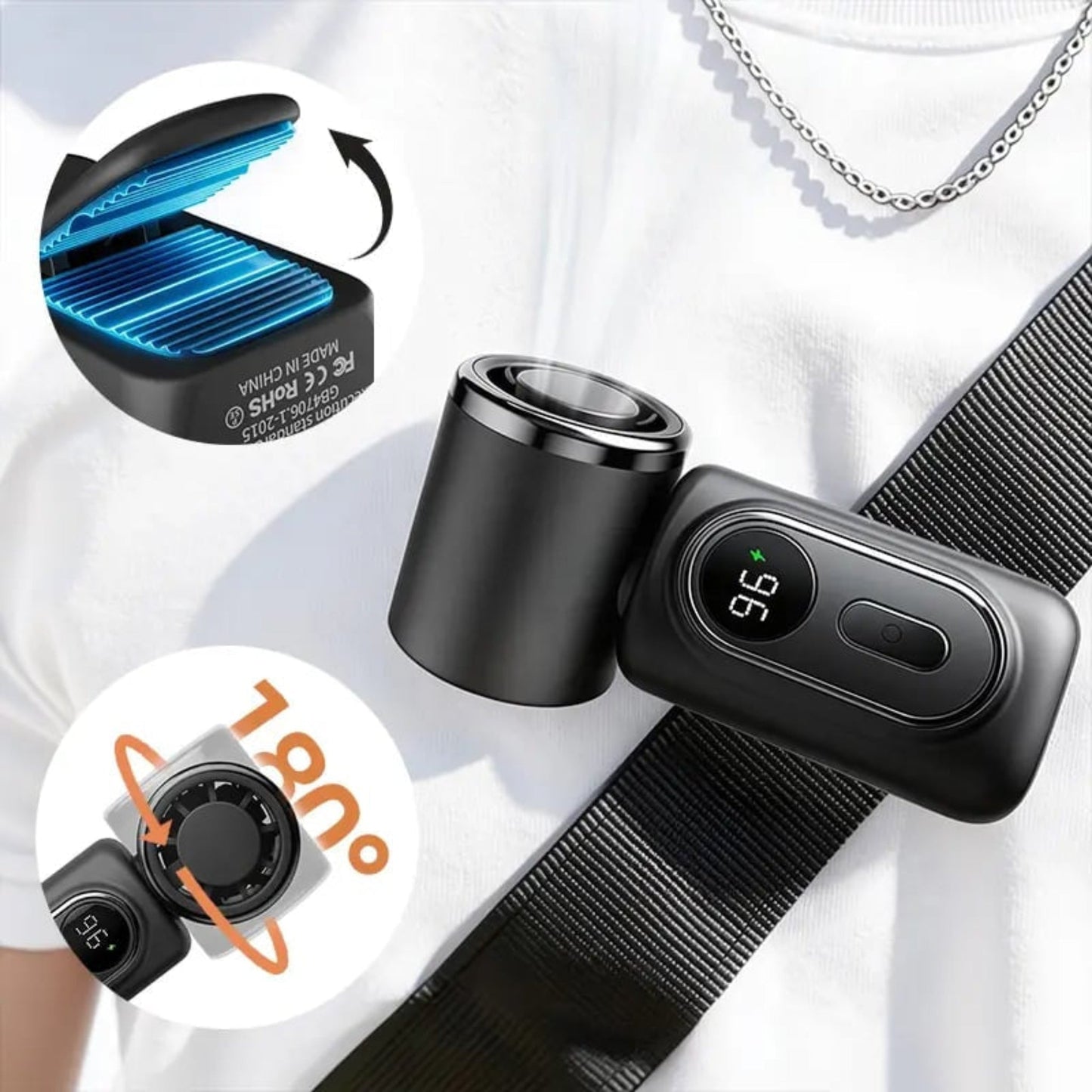 Portable Handheld Cooling Fan